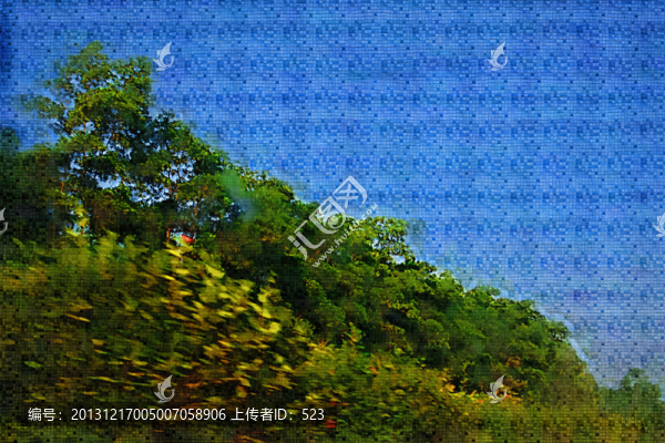自然風光畫
