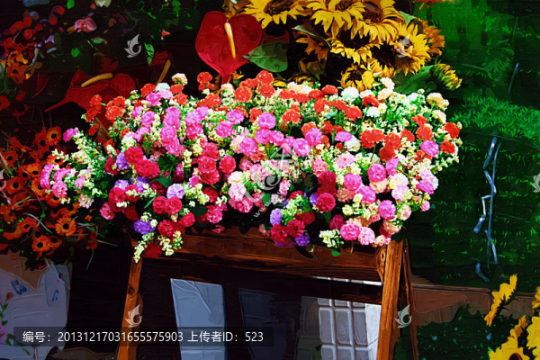 插花