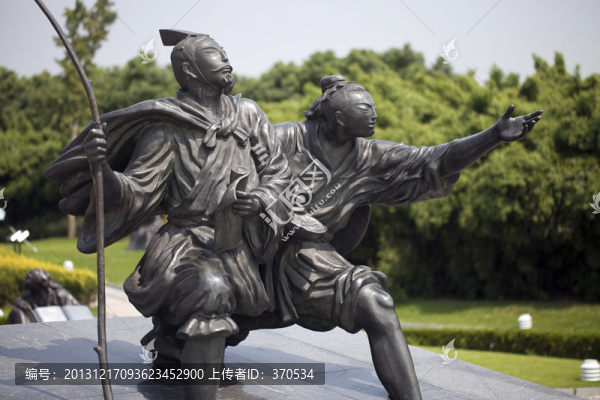 名人雕像,上海,雕塑,歷史名人
