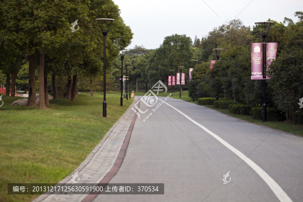 上海,東方綠舟,公園,道路