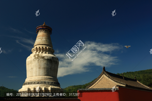 五臺山大白塔