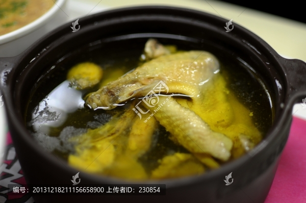 土雞湯