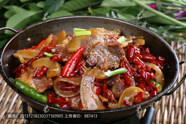 干鍋仔牛肉