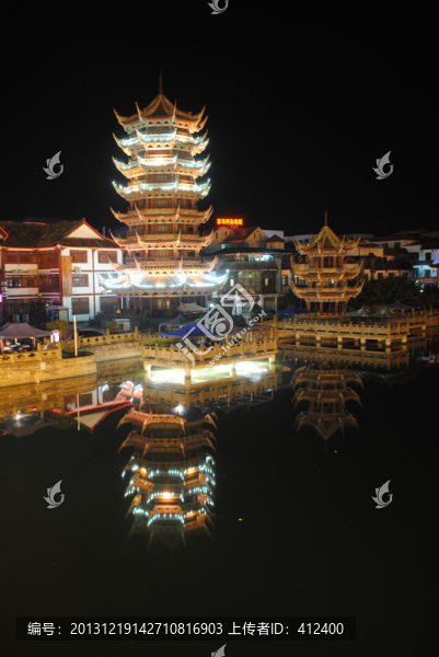 小城夜色