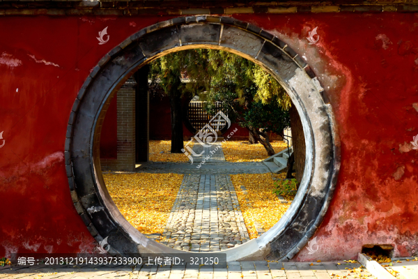 月亮門,古建筑