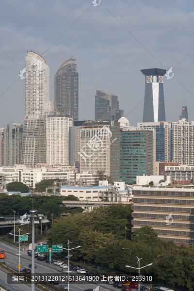 深圳,都市風(fēng)景,車公廟片區(qū)
