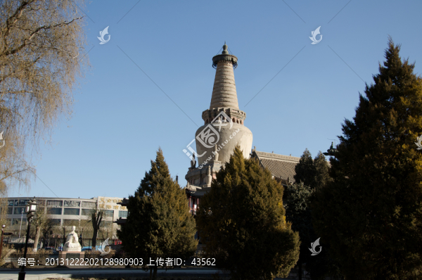 大佛寺,土塔