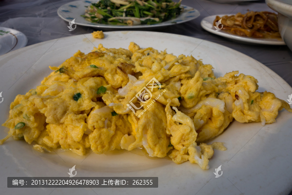 銀魚炒蛋