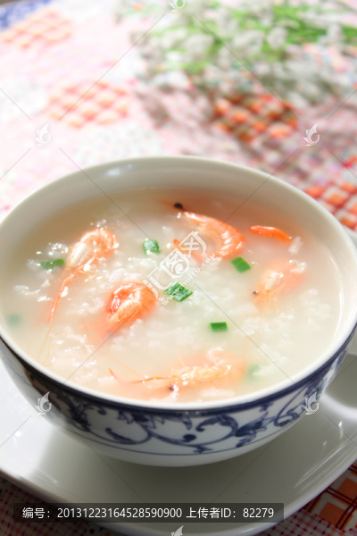 鮮蝦粥