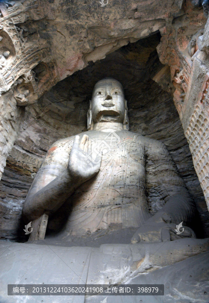 云岡石窟,釋迦坐像
