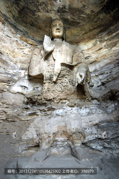 云岡石窟,釋迦立像
