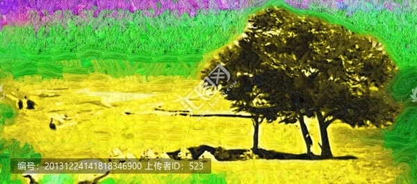 樹(shù)木風(fēng)景畫(huà)