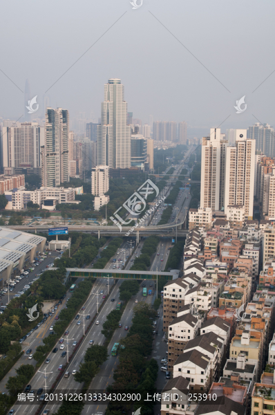 深圳都市風(fēng)光,濱河大道