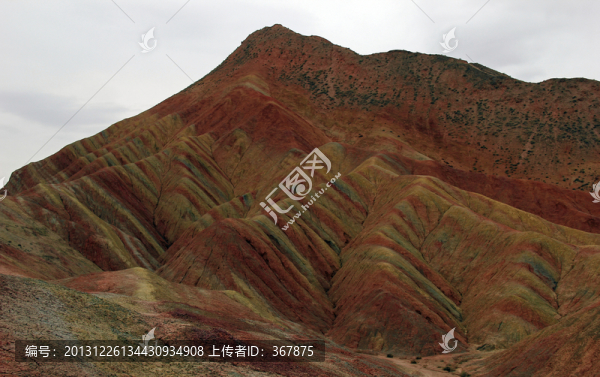 七彩丹霞