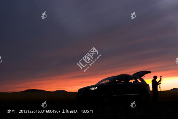 晚霞