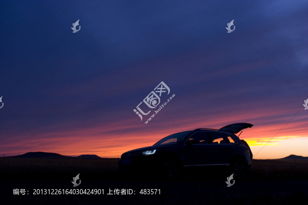 晚霞
