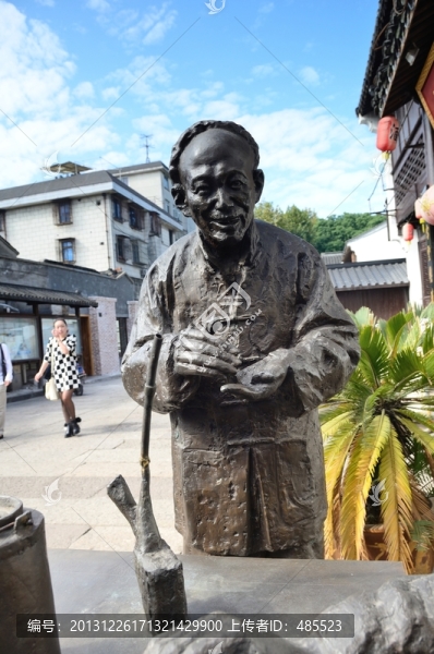 紹興倉橋直街雕塑