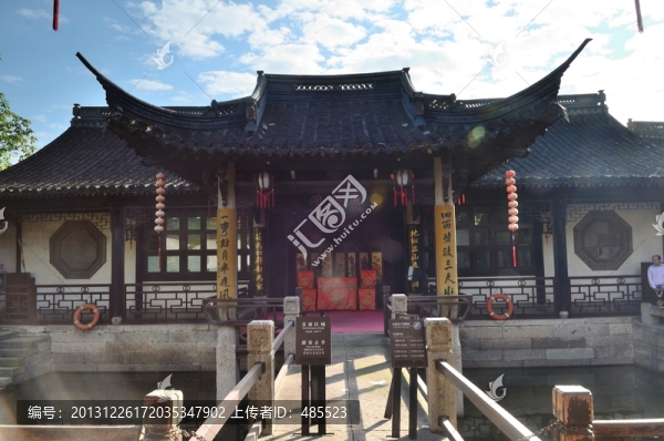 紹興魯迅故居戲臺