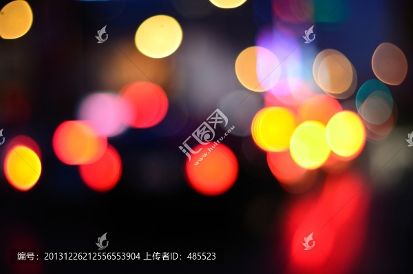 夢幻光斑背景