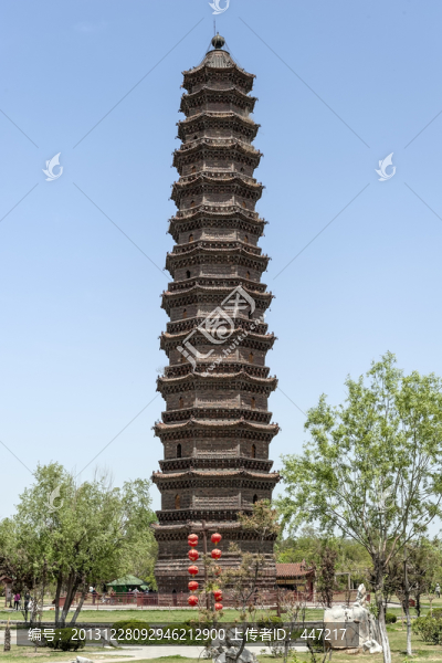 河南開(kāi)封鐵塔