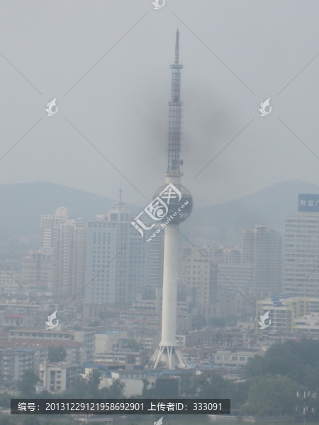 像東方之珠的電視臺發(fā)射塔