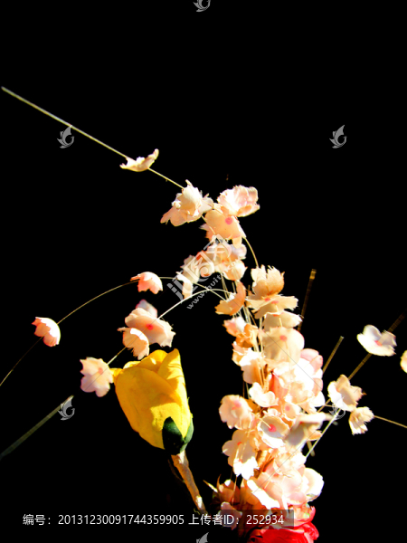 絹花