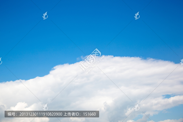 藍天白云