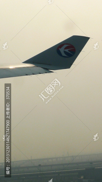 航拍,飛機(jī),機(jī)翼,鳥瞰,云彩