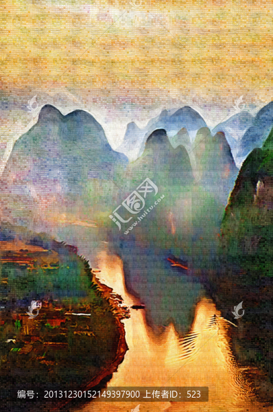 桂林山水畫