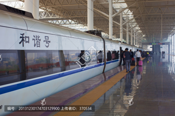 浙江,溫州火車(chē)站,和諧號(hào),站臺(tái)