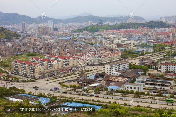 浙江溫嶺,城市全景,,現(xiàn)代建筑