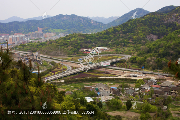 浙江溫嶺,城市全景,,現(xiàn)代建筑