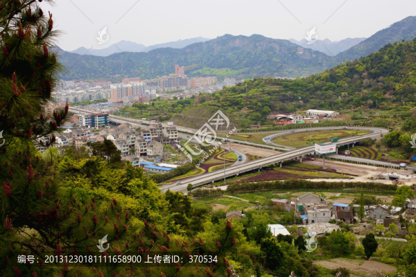 浙江溫嶺,城市全景,,現(xiàn)代建筑