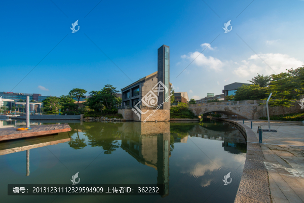 公園晨景