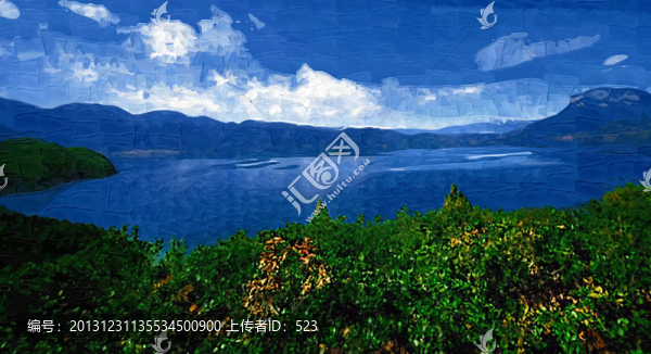 湖泊風(fēng)景