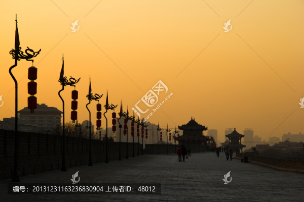 城墻傍晚