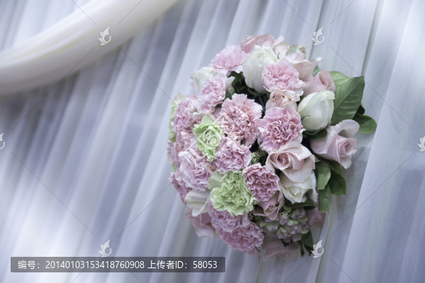 婚禮上的花束
