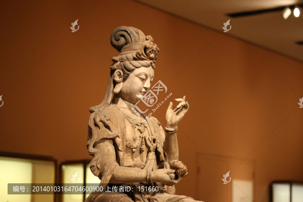 中國國家博物館石雕觀音菩薩佛像