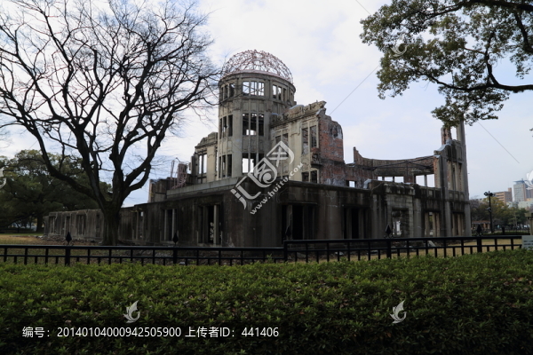 日本広島原子彈爆炸遺址