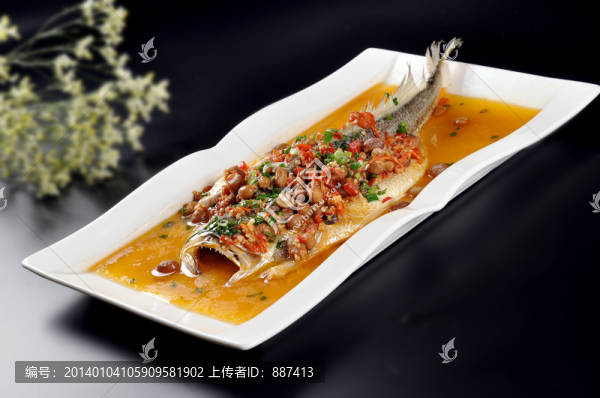 豆?jié){蒸大黃魚
