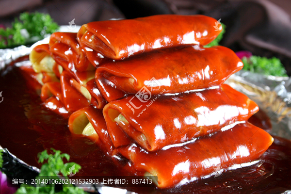 鮑汁韭香角