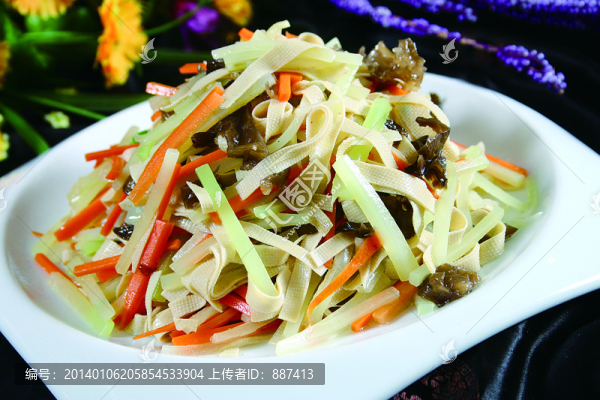 豆腐皮素三鮮
