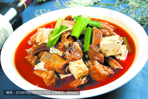 菜豆腐燒排骨