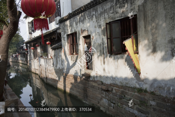 蘇州,甪直古鎮(zhèn),江南,中式建筑