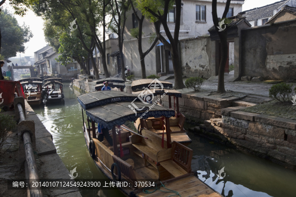 蘇州,甪直古鎮(zhèn),江南,中式建筑