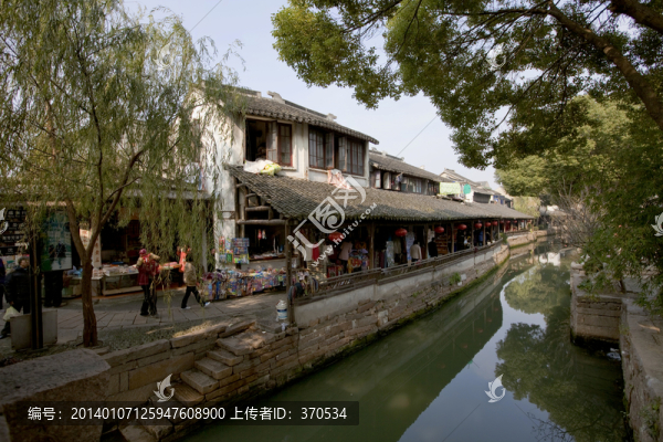 蘇州,甪直古鎮(zhèn),江南,中式建筑