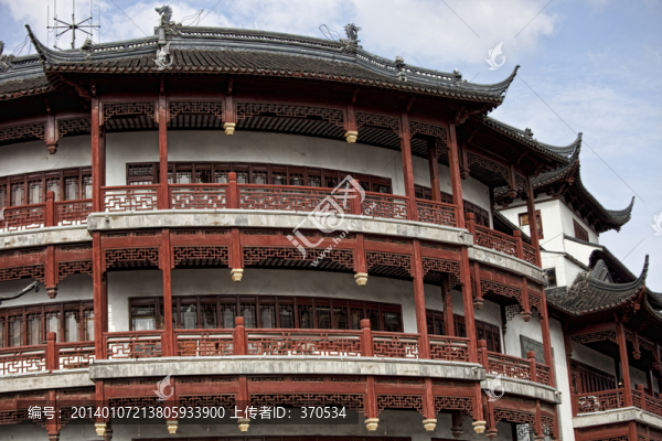 上海豫園老街,商業(yè)街,步行街