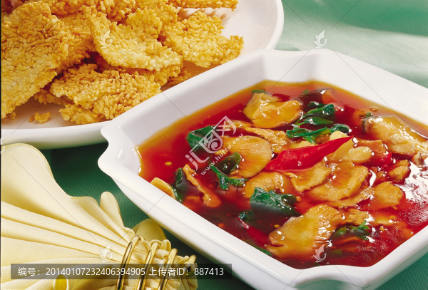 鍋巴肉片