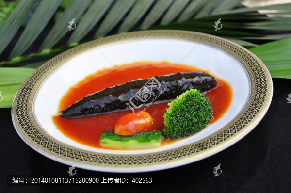 鮑汁扣南美參