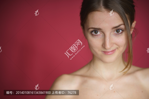 美麗女人肖像
